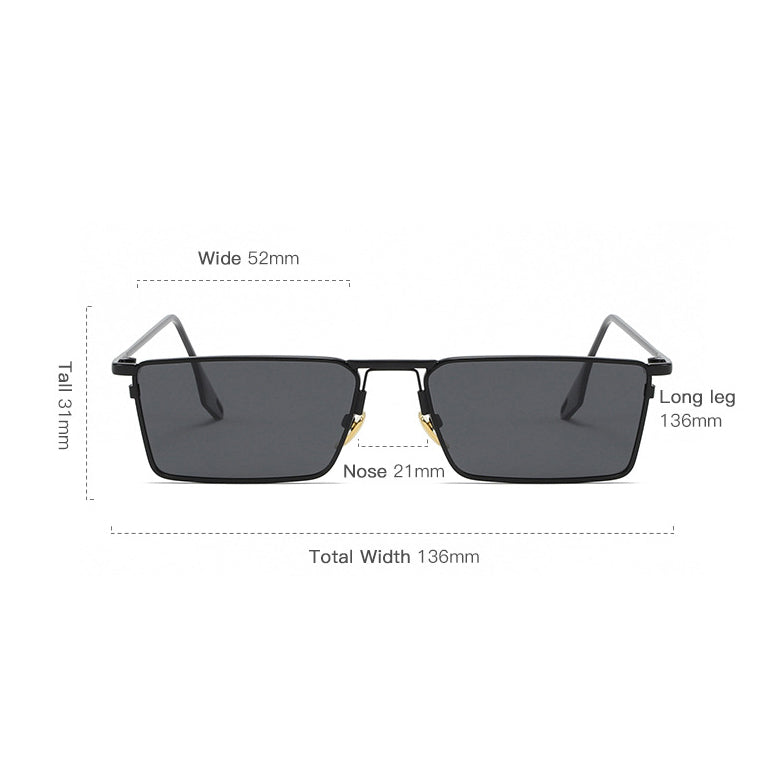 Narrow Vintage Sunglasses
