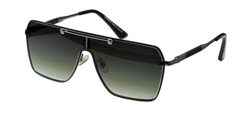Gradient Designer Sunglasses With Luxury Accessories