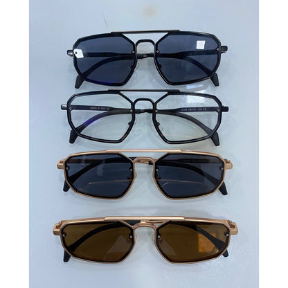 Trendy Metal Retro Sunglasses